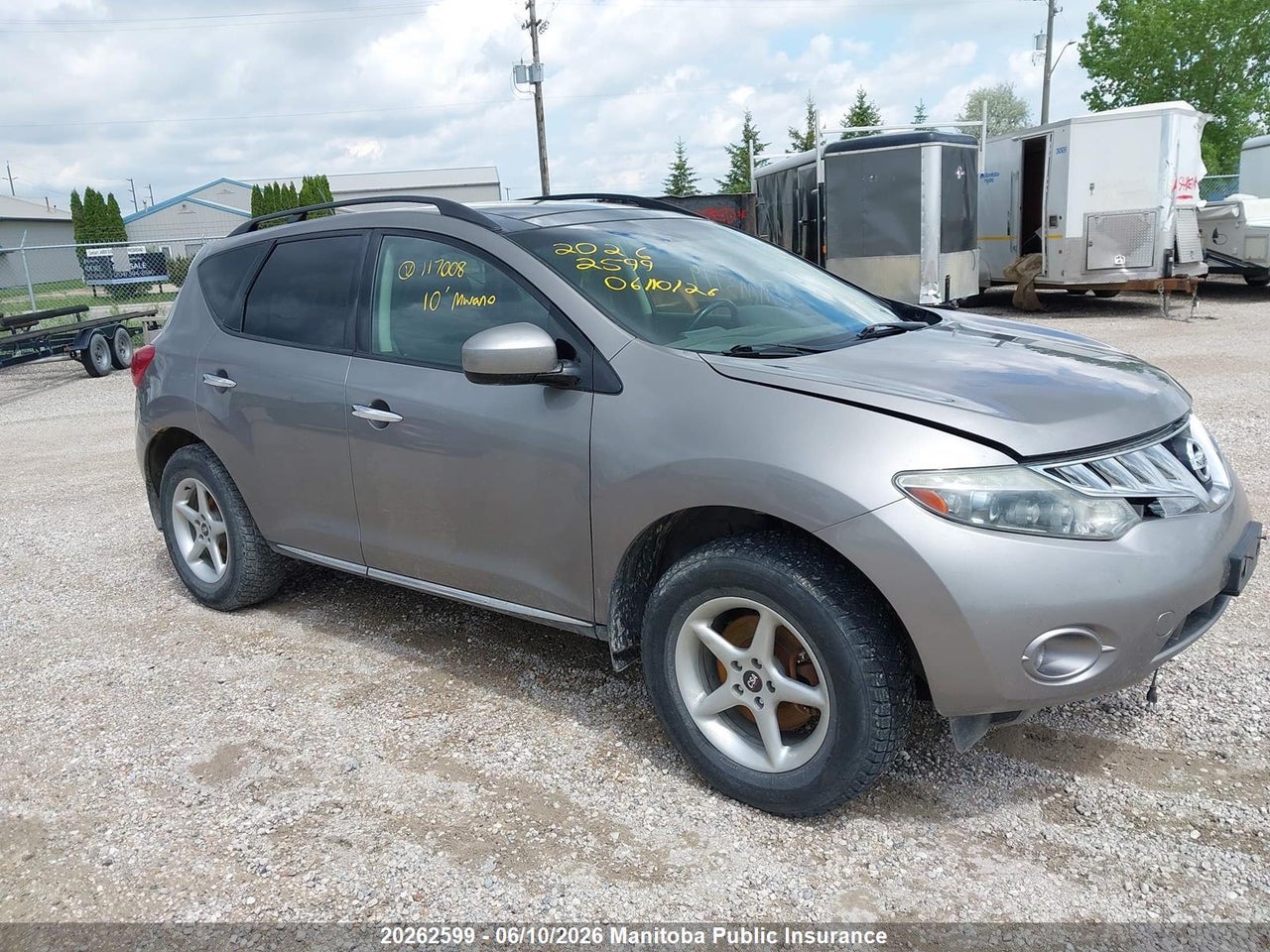 JN8AZ1MW5AW117008 · 2010 NISSAN MURANO SL