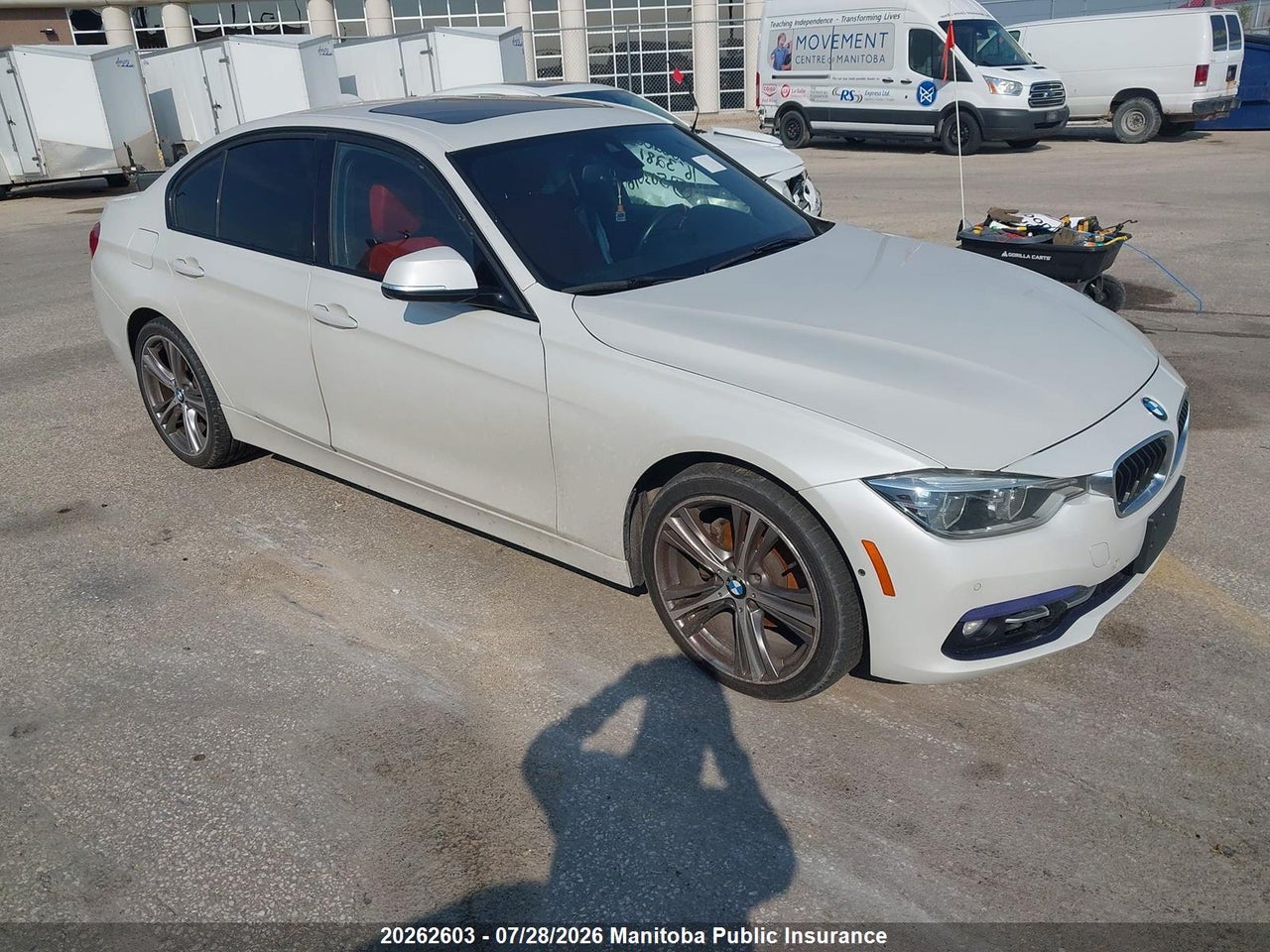WBA8E3C57GK503016 · 2016 BMW 328I XDRIVE