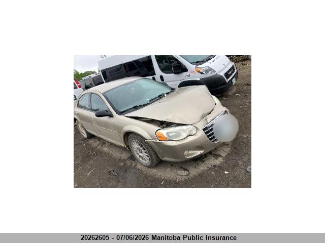1C3EL56RX4N392272 · 2004 CHRYSLER SEBRING LXI