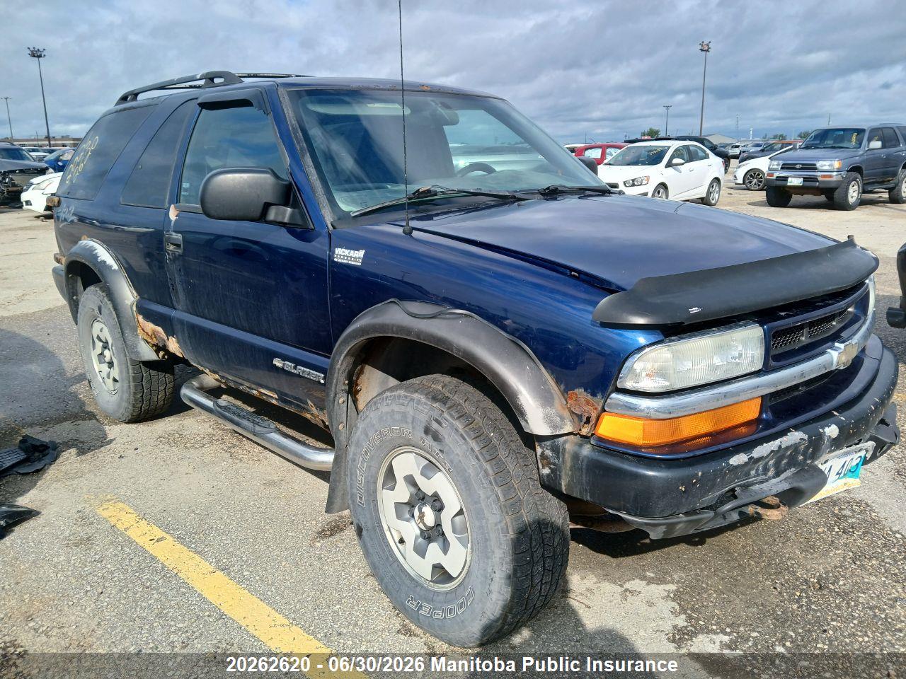 1GNCT18X75K116407 · 2005 CHEVROLET BLAZER LS