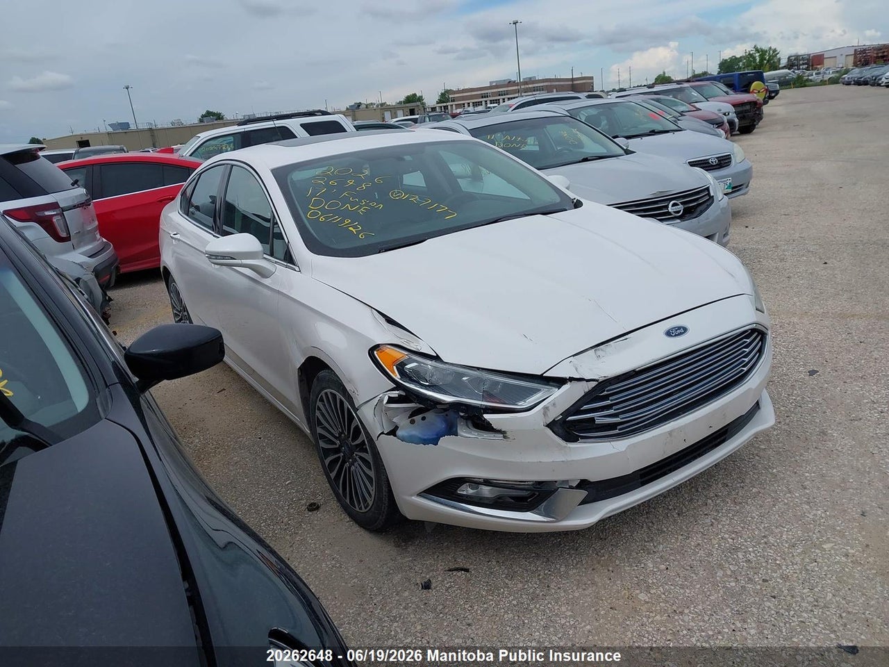 3FA6P0T91HR127177 · 2017 FORD FUSION PLATINUM