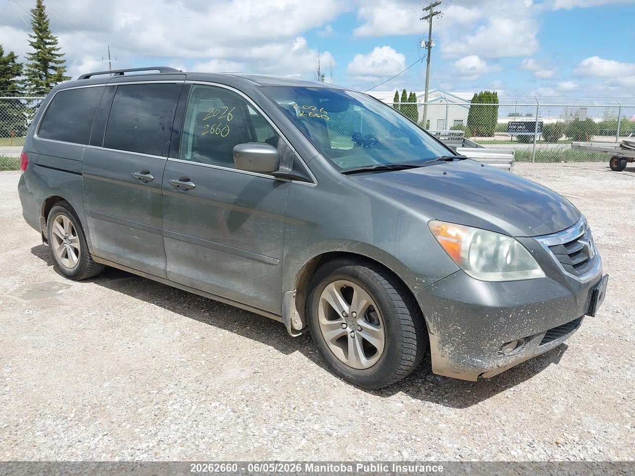 5FNRL38848B507300 · 2008 HONDA ODYSSEY TOURING