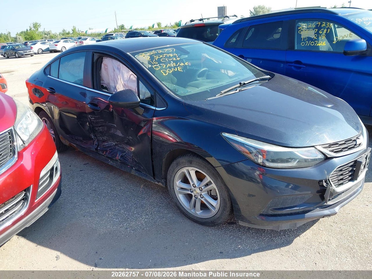 1G1BE5SM6G7300949 · 2016 CHEVROLET CRUZE LT TURBO