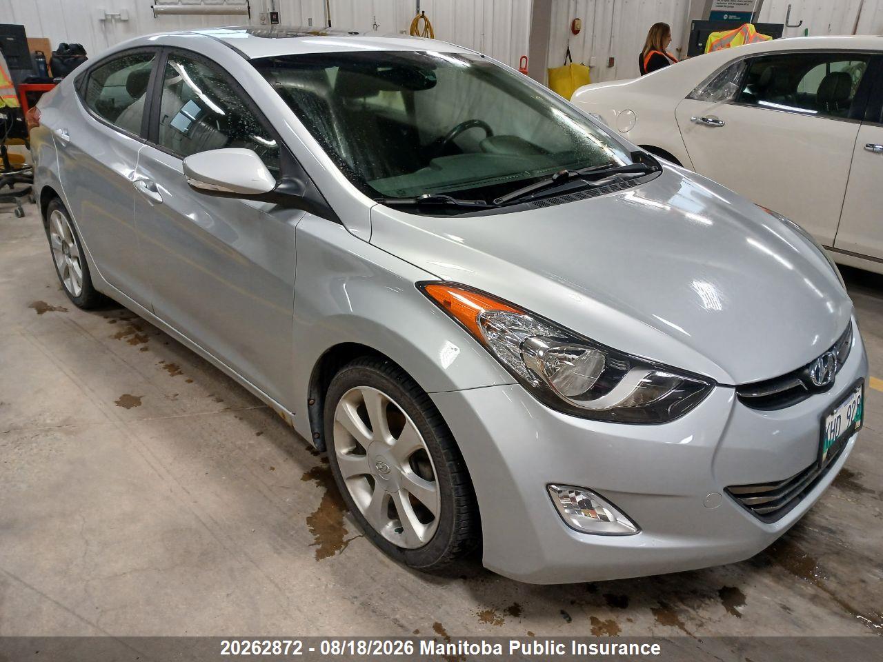 5NPDH4AE3DH307747 · 2013 HYUNDAI ELANTRA LIMITED