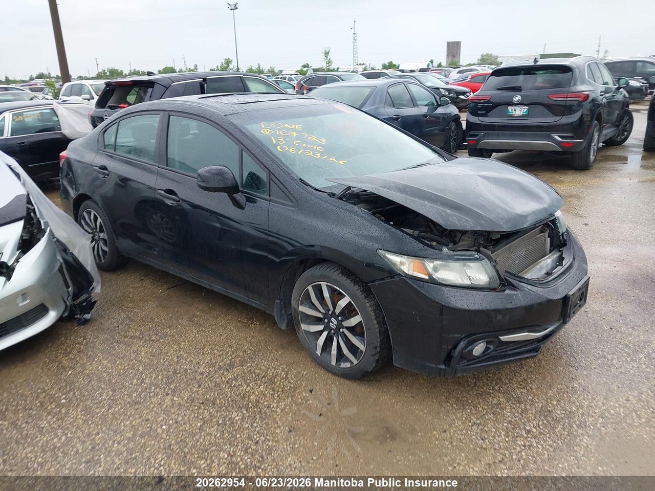2HGFB2F70DH104723 · 2013 HONDA Civic touring