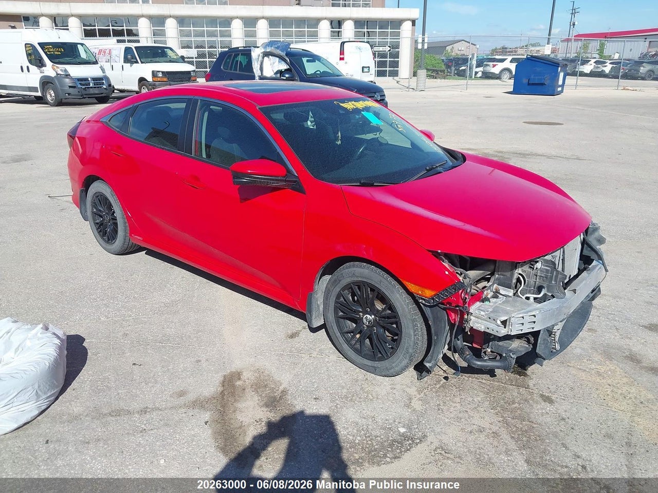 2HGFC1F48JH107233 · 2018 HONDA CIVIC EX-T