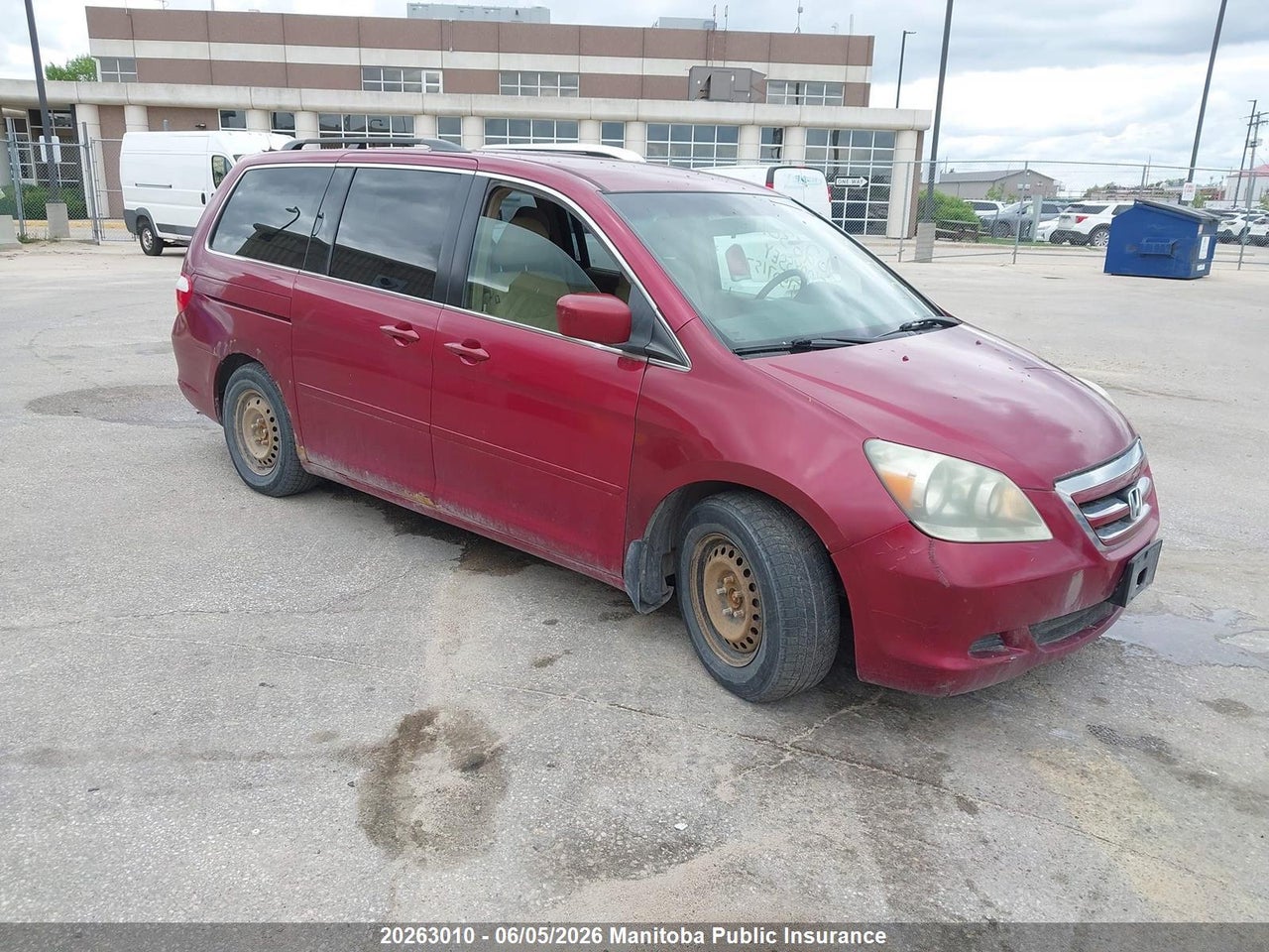5FNRL38425B507157 · 2005 HONDA ODYSSEY EX