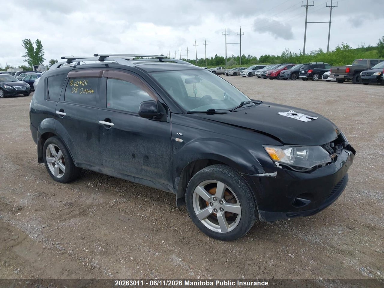 JA4MT41X58Z604611 · 2008 MITSUBISHI OUTLANDER XLS