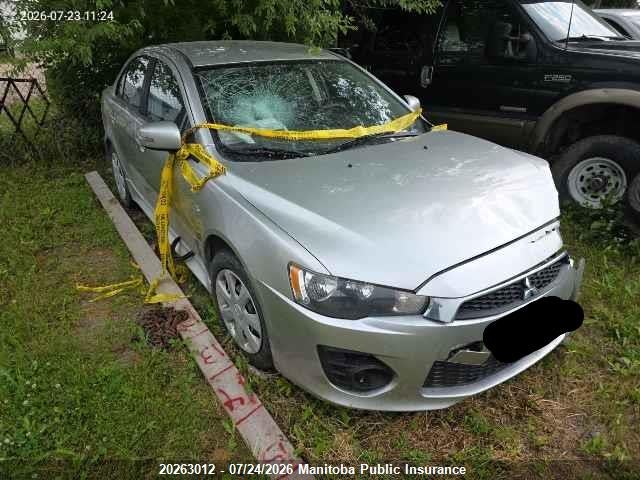 JA32U2FU1GU603267 · 2016 MITSUBISHI LANCER ES