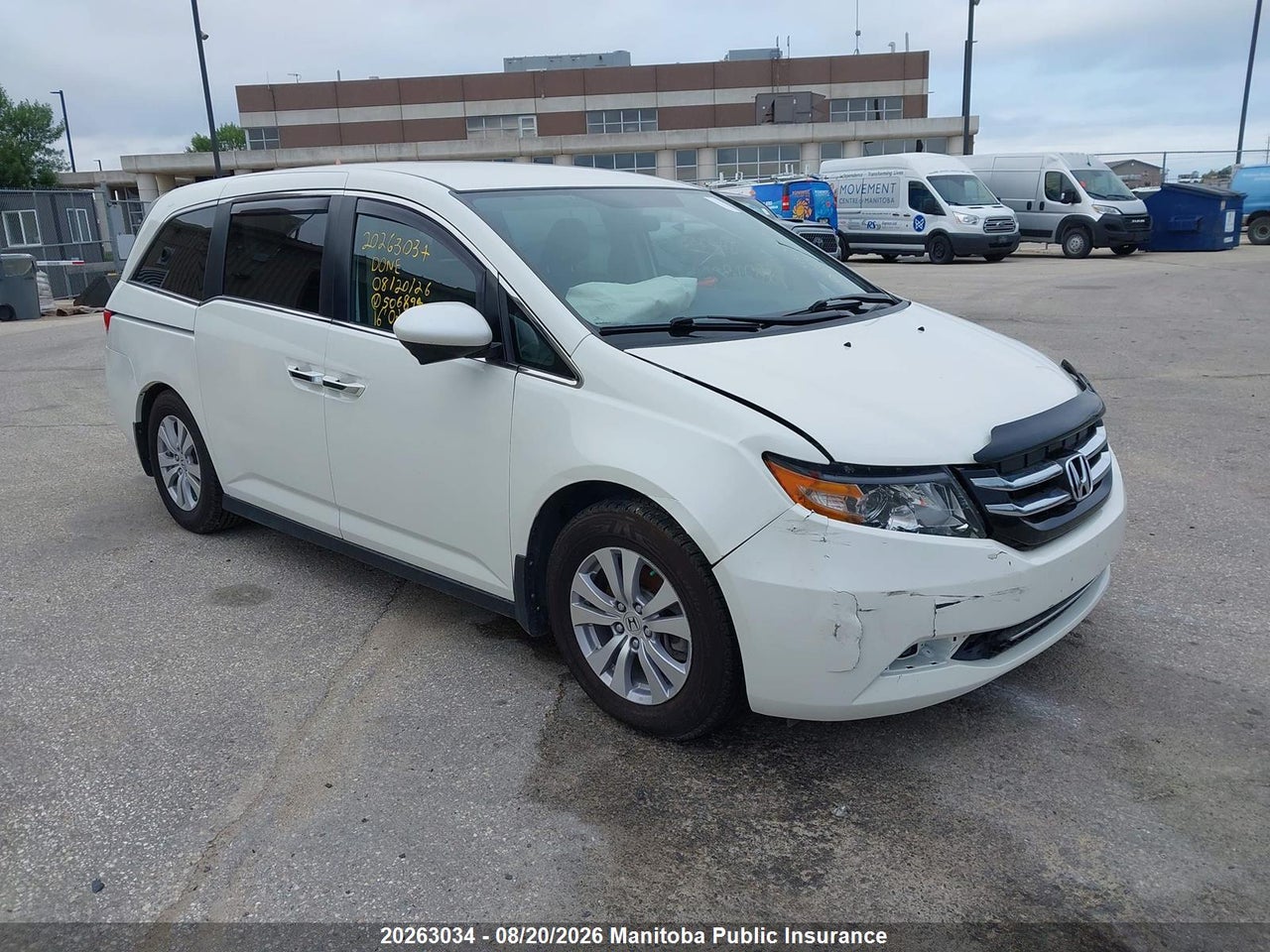 2016 HONDA ODYSSEY EX