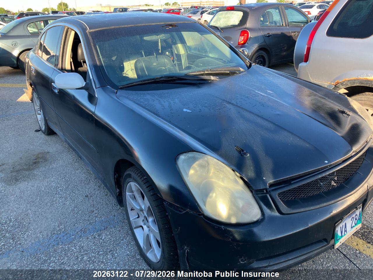 JNKCV51E93M319821 · 2003 INFINITI G35