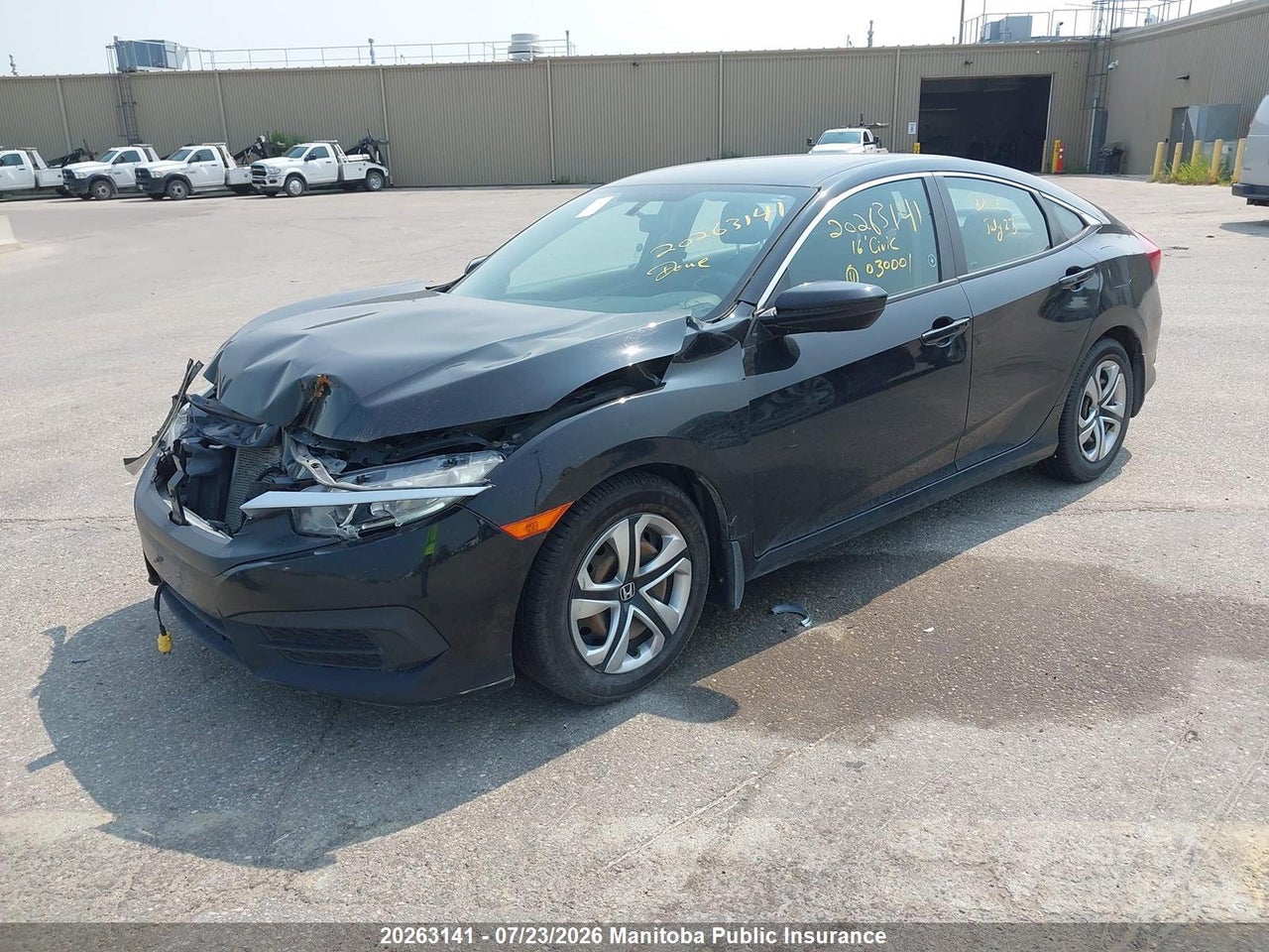 2HGFC2F58GH030001 · 2016 HONDA CIVIC LX · 2/16
