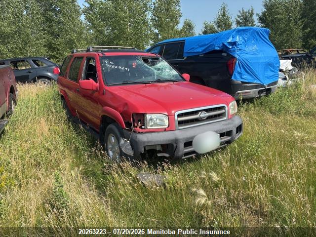 JN8DR09X71W576534 · 2001 NISSAN PATHFINDER LE