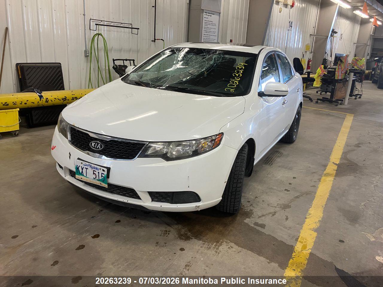 KNAFU4A29B5372512 · 2011 KIA FORTE EX