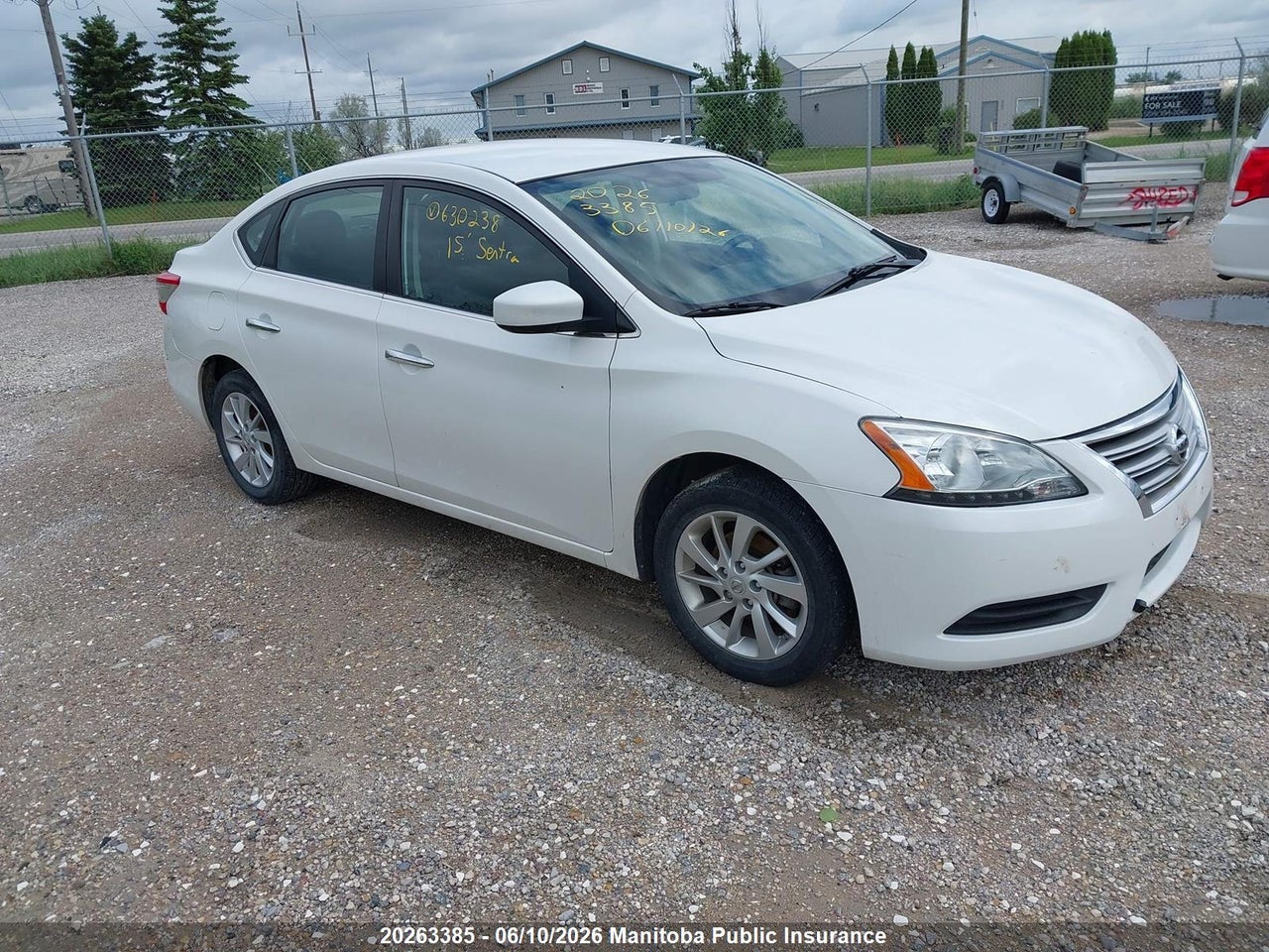 3N1AB7AP1FL630238 · 2015 NISSAN SENTRA 1.8 SV