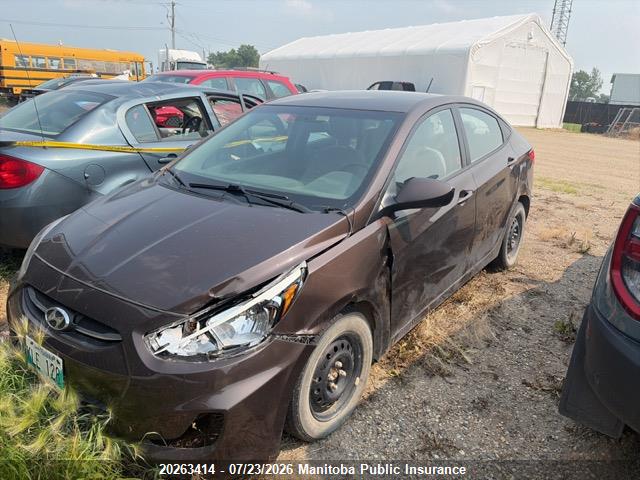 KMHCT4AE4FU854167 · 2015 HYUNDAI ACCENT GL
