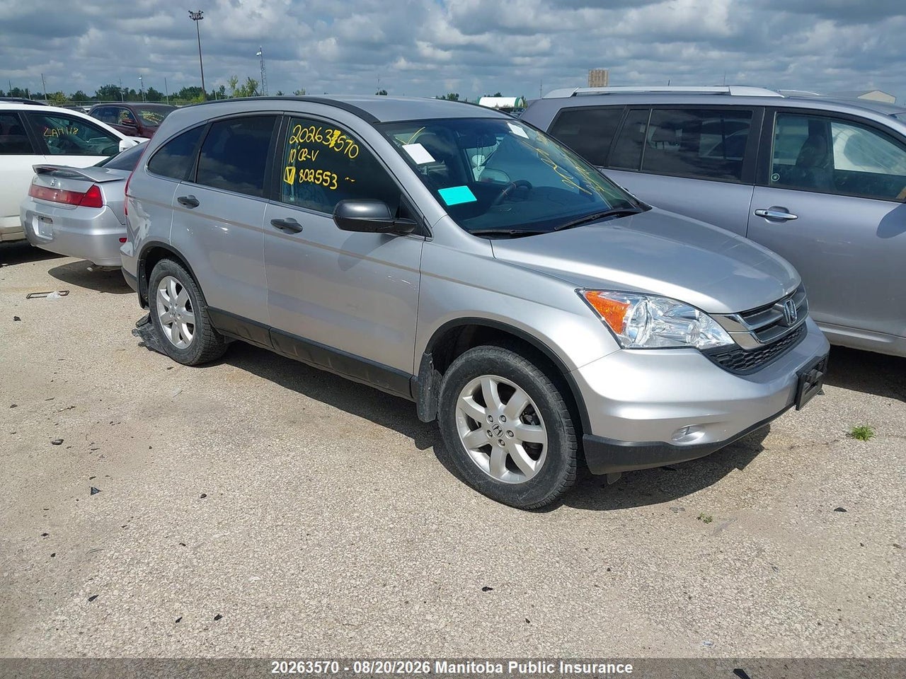 5J6RE3H32AL802553 · 2010 HONDA CR-V EX