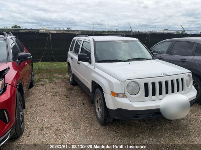 1C4NJRAB2GD798415 · 2016 JEEP PATRIOT SPORT