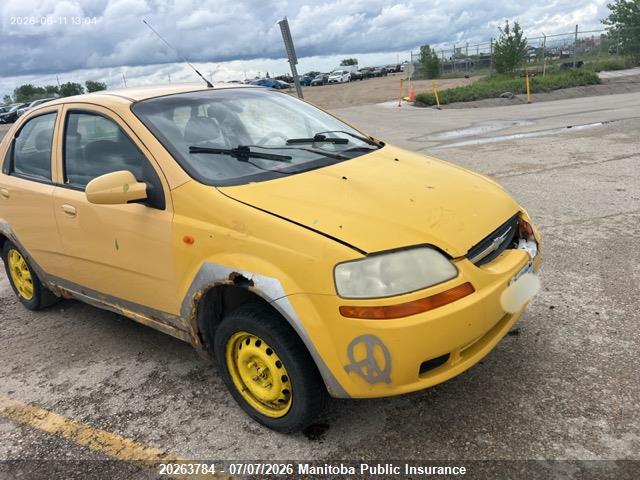 KL1TD52694B160766 · 2004 CHEVROLET AVEO