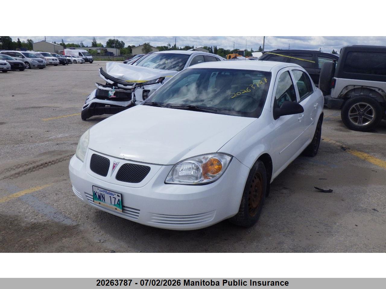 1G2AJ55F577237312 · 2007 PONTIAC G5
