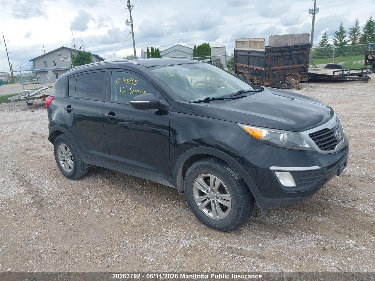 KNDPB3A21C7345365 · 2012 KIA Sportage LX