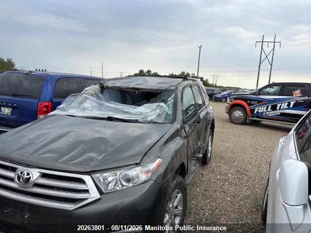 5TDBK3EH0CS166412 · 2012 TOYOTA HIGHLANDER V6 · 6/11