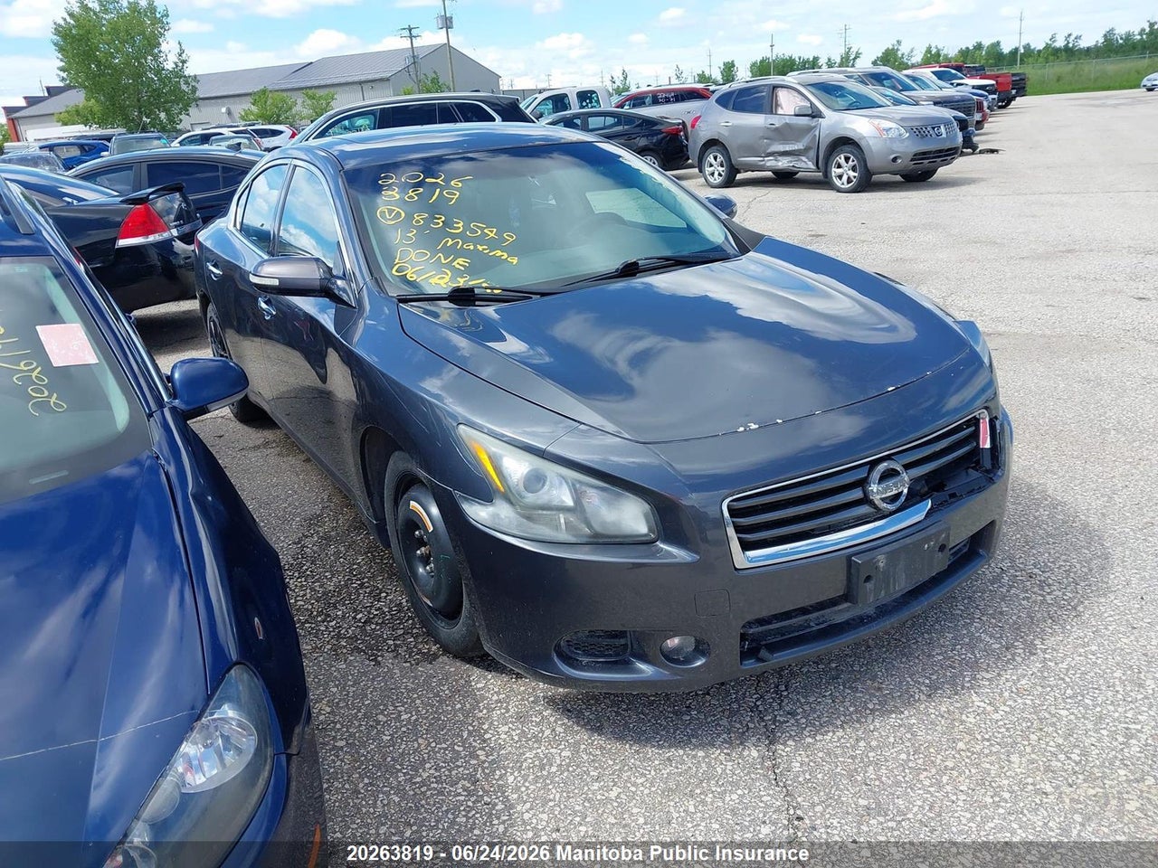 1N4AA5APXDC833549 · 2013 NISSAN MAXIMA 3.5 SV