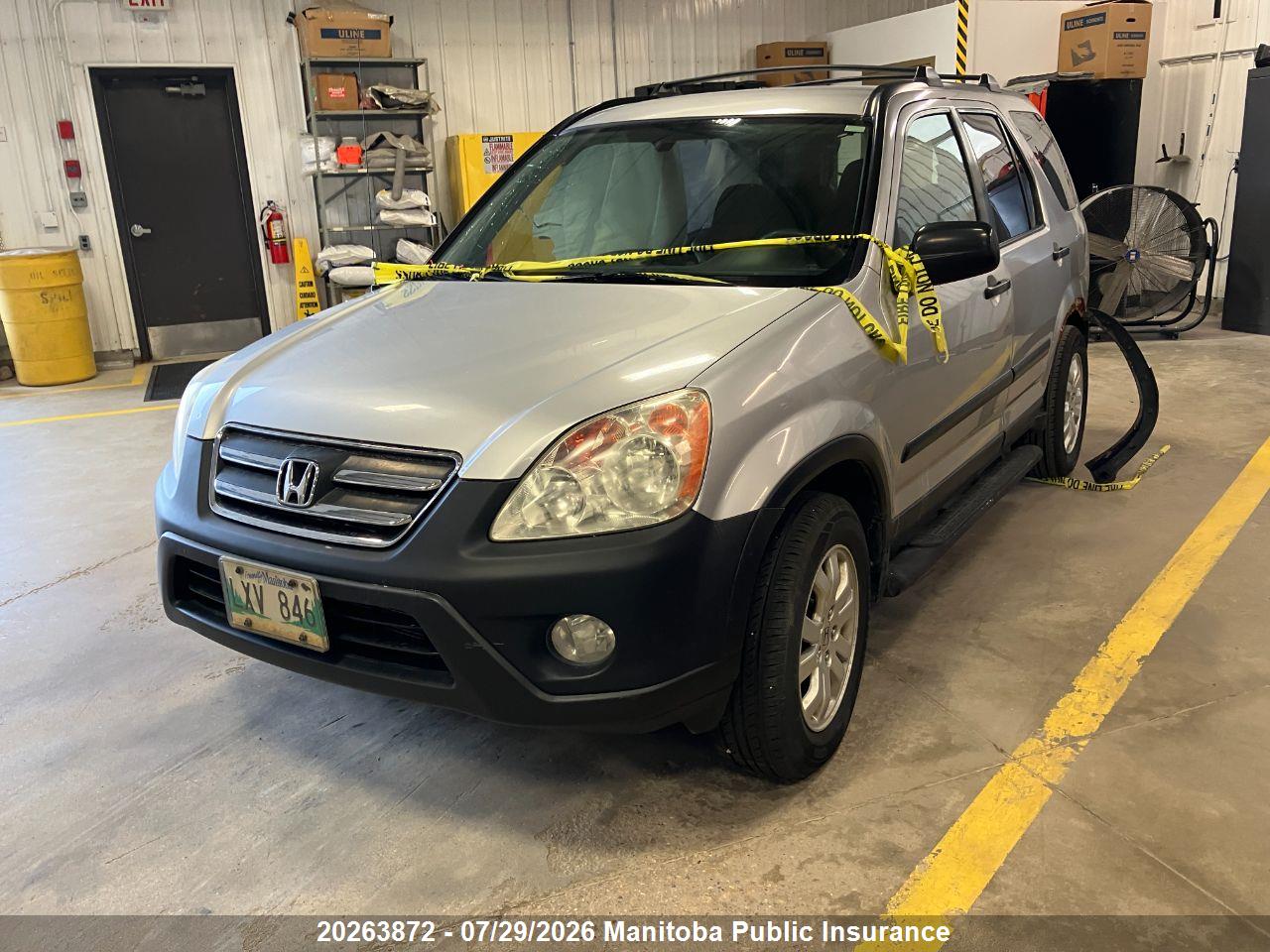 JHLRD78506C804765 · 2006 HONDA CR-V SE