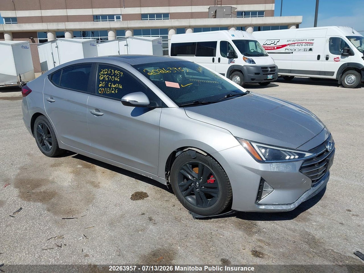 KMHD84LF5LU967066 · 2020 HYUNDAI ELANTRA PREFERRED