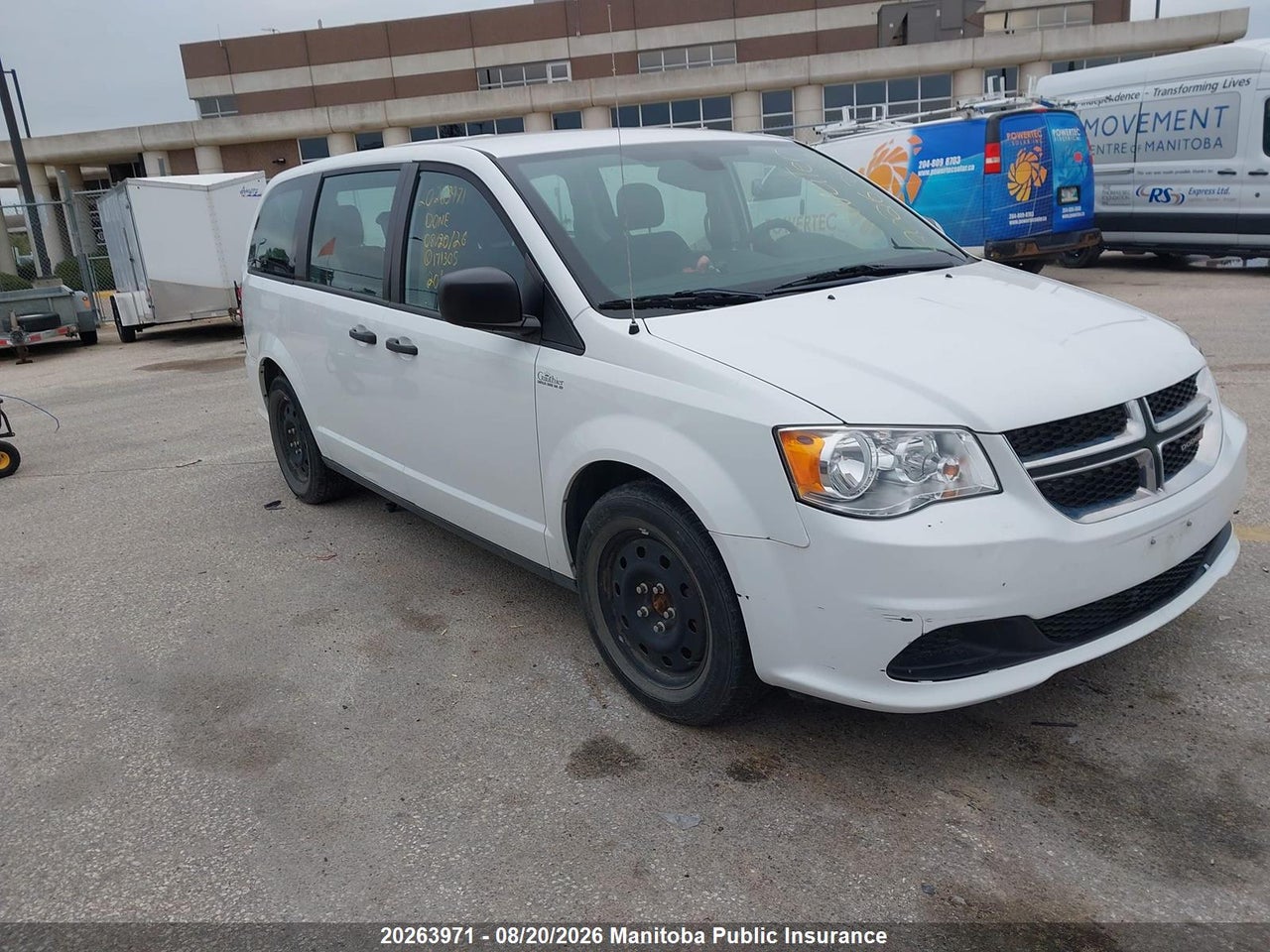 2C4RDGBG7LR171305 · 2020 DODGE GRAND CARAVAN SE