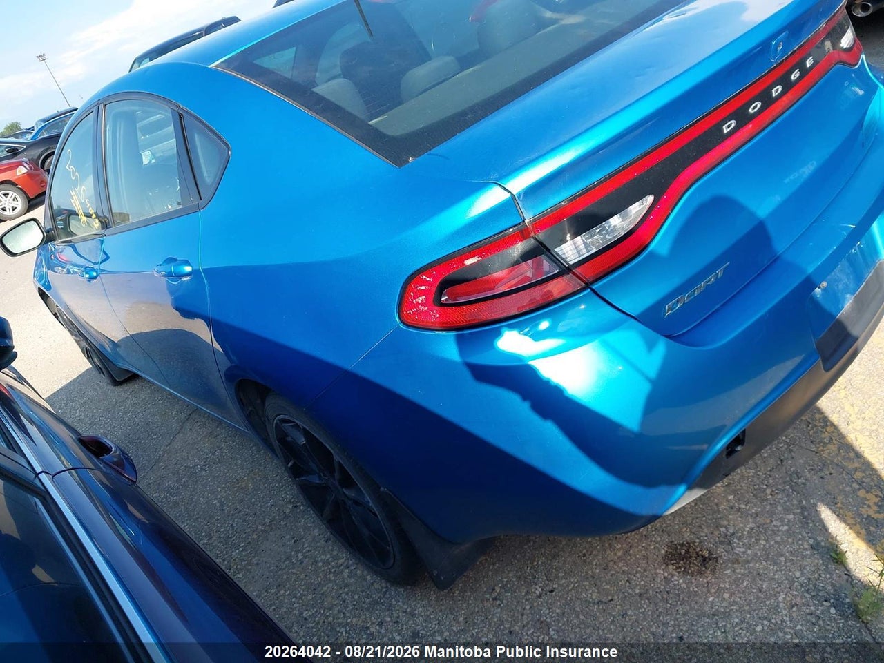 1C3CDFFA9GD823036 · 2016 DODGE DART SXT SPORT