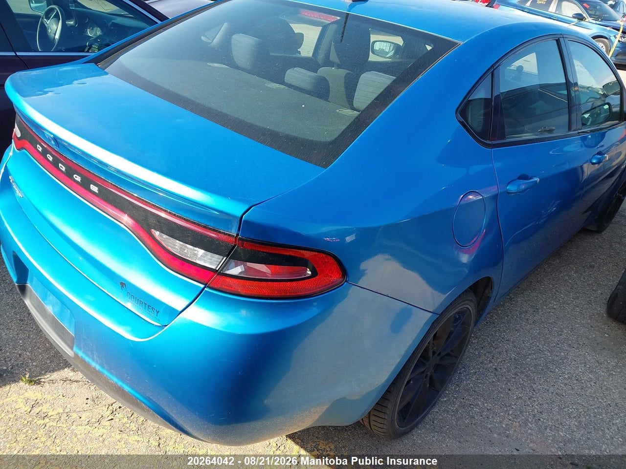 1C3CDFFA9GD823036 · 2016 DODGE DART SXT SPORT · 2/23