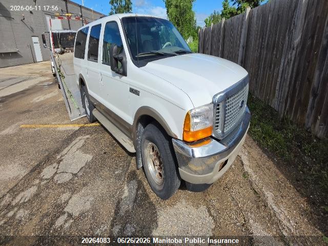 1FMNU42F6YEB28210 · 2000 FORD EXCURSION LIMITED