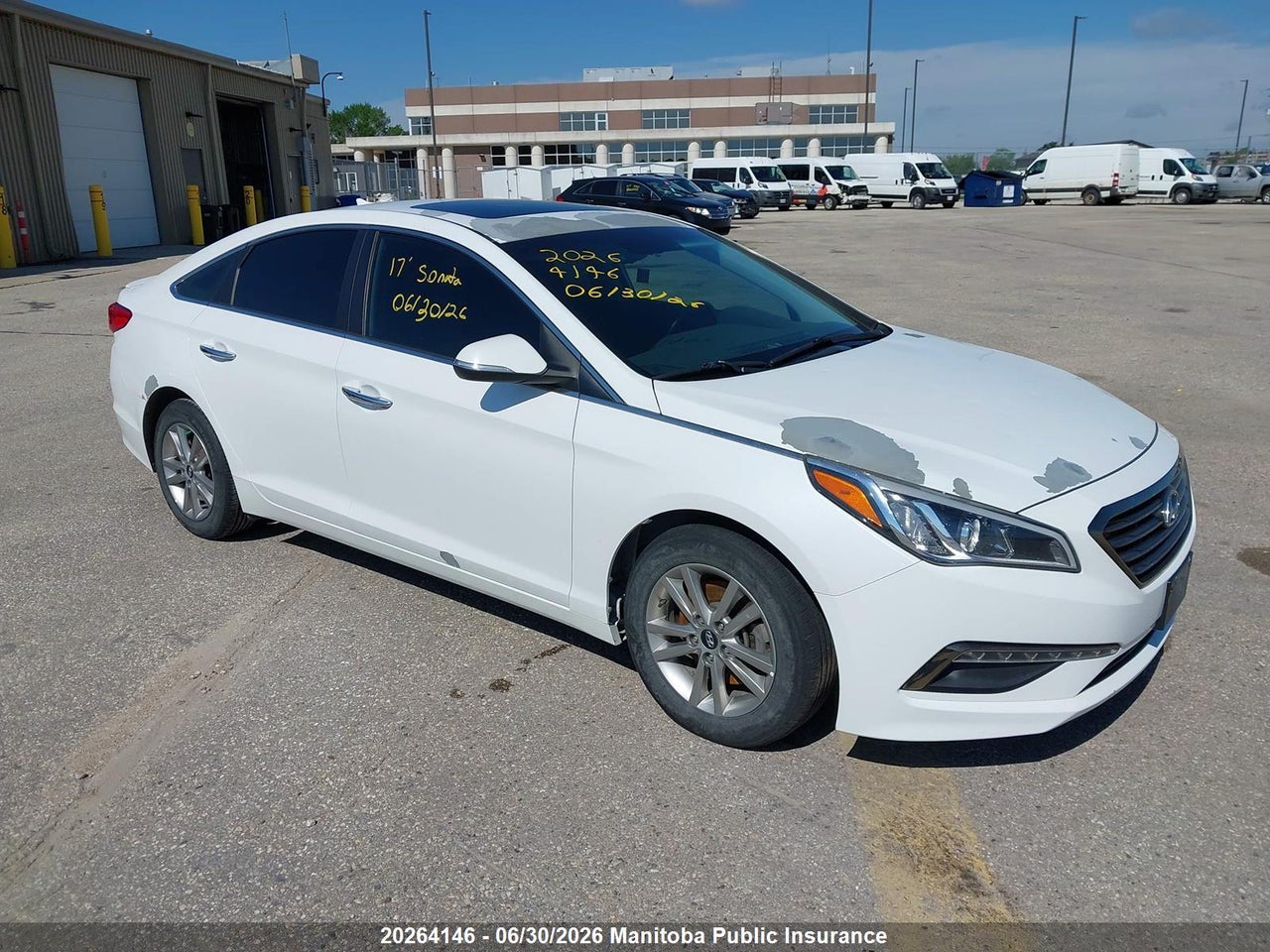 5NPE24AF8HH517295 · 2017 HYUNDAI SONATA GLS
