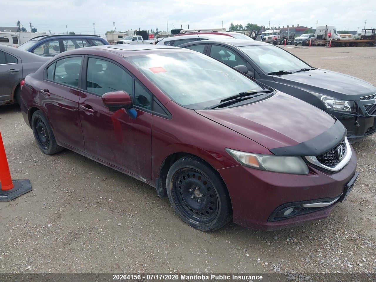 2HGFB2F77FH030090 · 2015 HONDA Civic touring