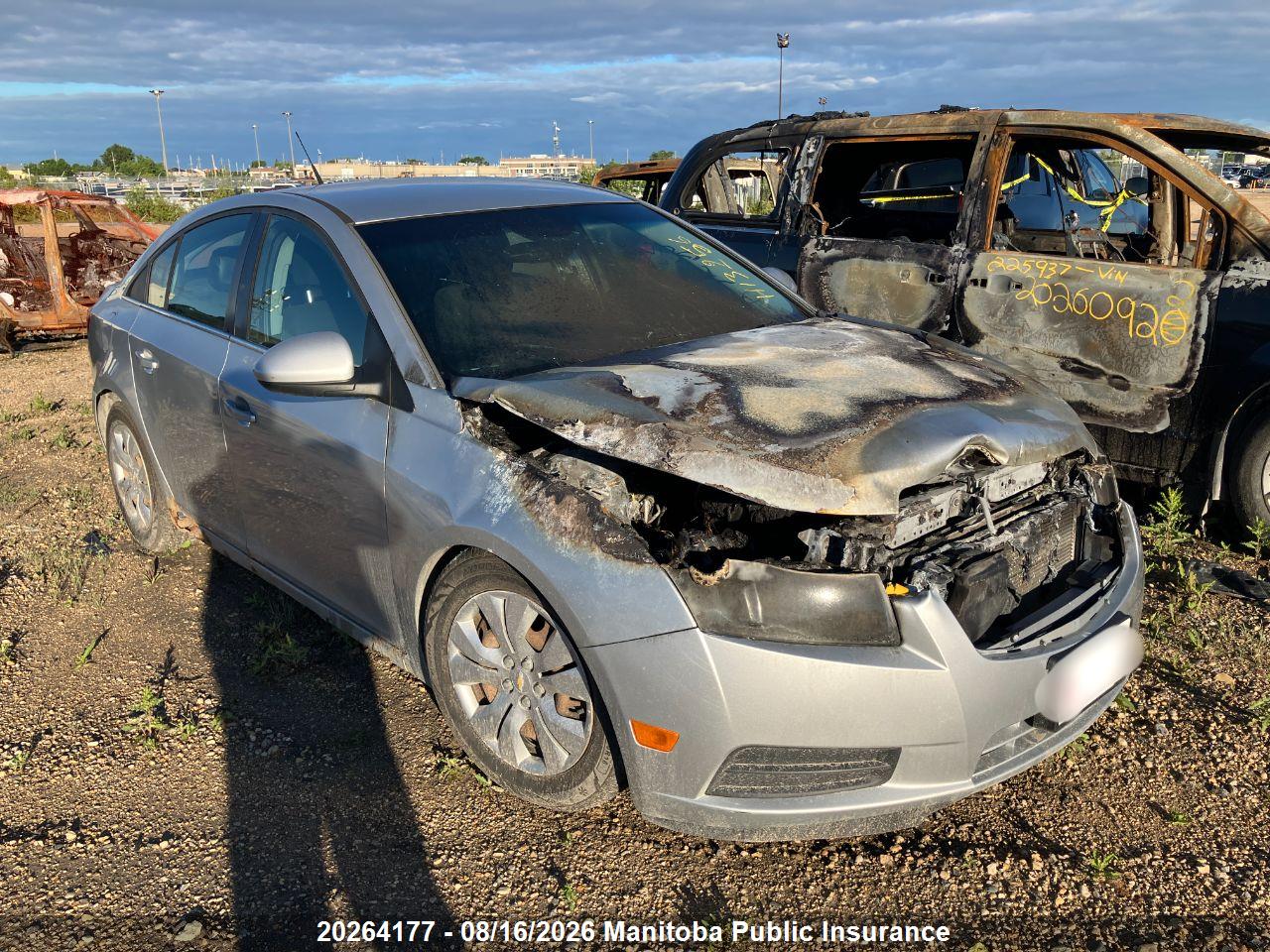 1G1PF5SC9C7167611 · 2012 CHEVROLET CRUZE LT TURBO