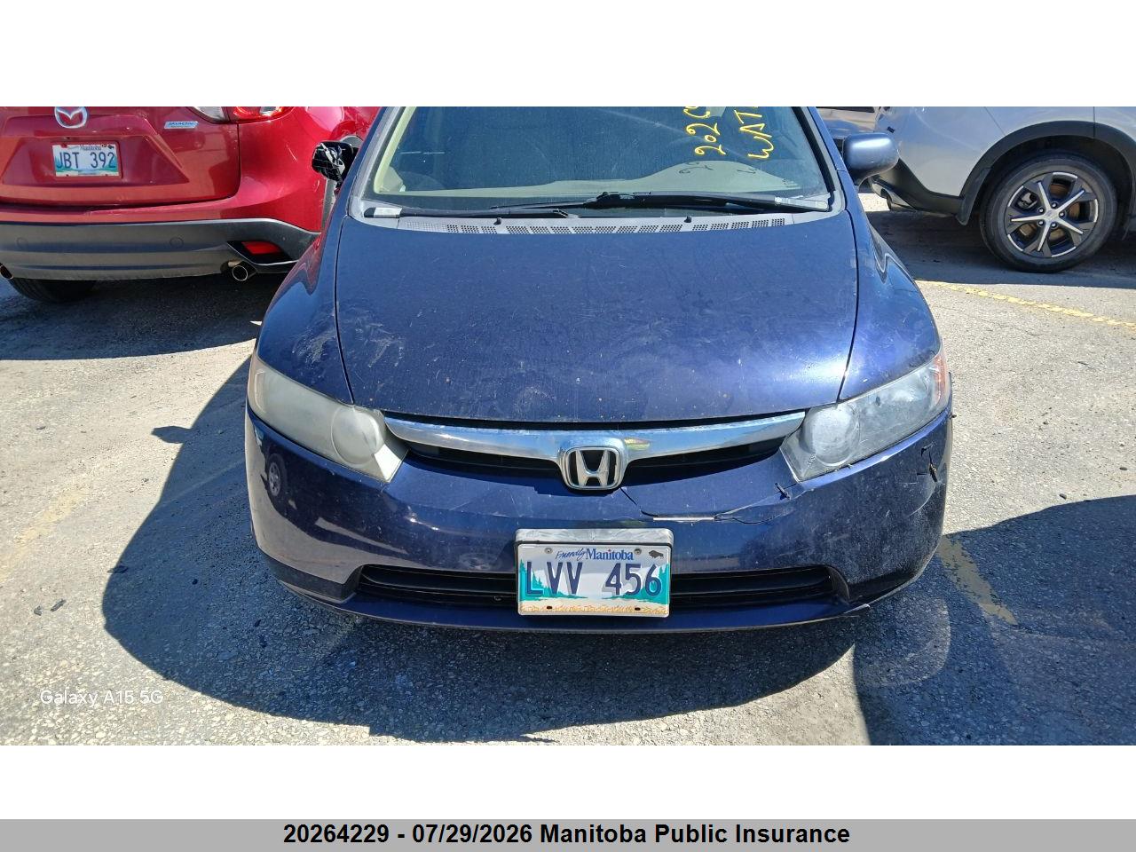 1HGFA16426L805630 · 2006 HONDA CIVIC LX