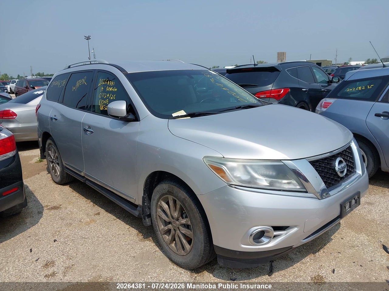 5N1AR2MM0EC632033 · 2014 NISSAN pathfinder sl