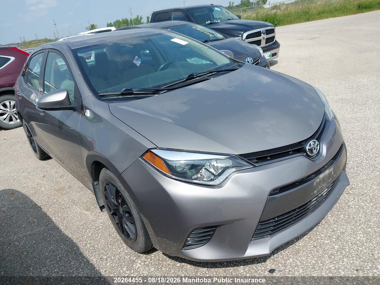 2T1BURHE7FC231378 · 2015 TOYOTA COROLLA LE