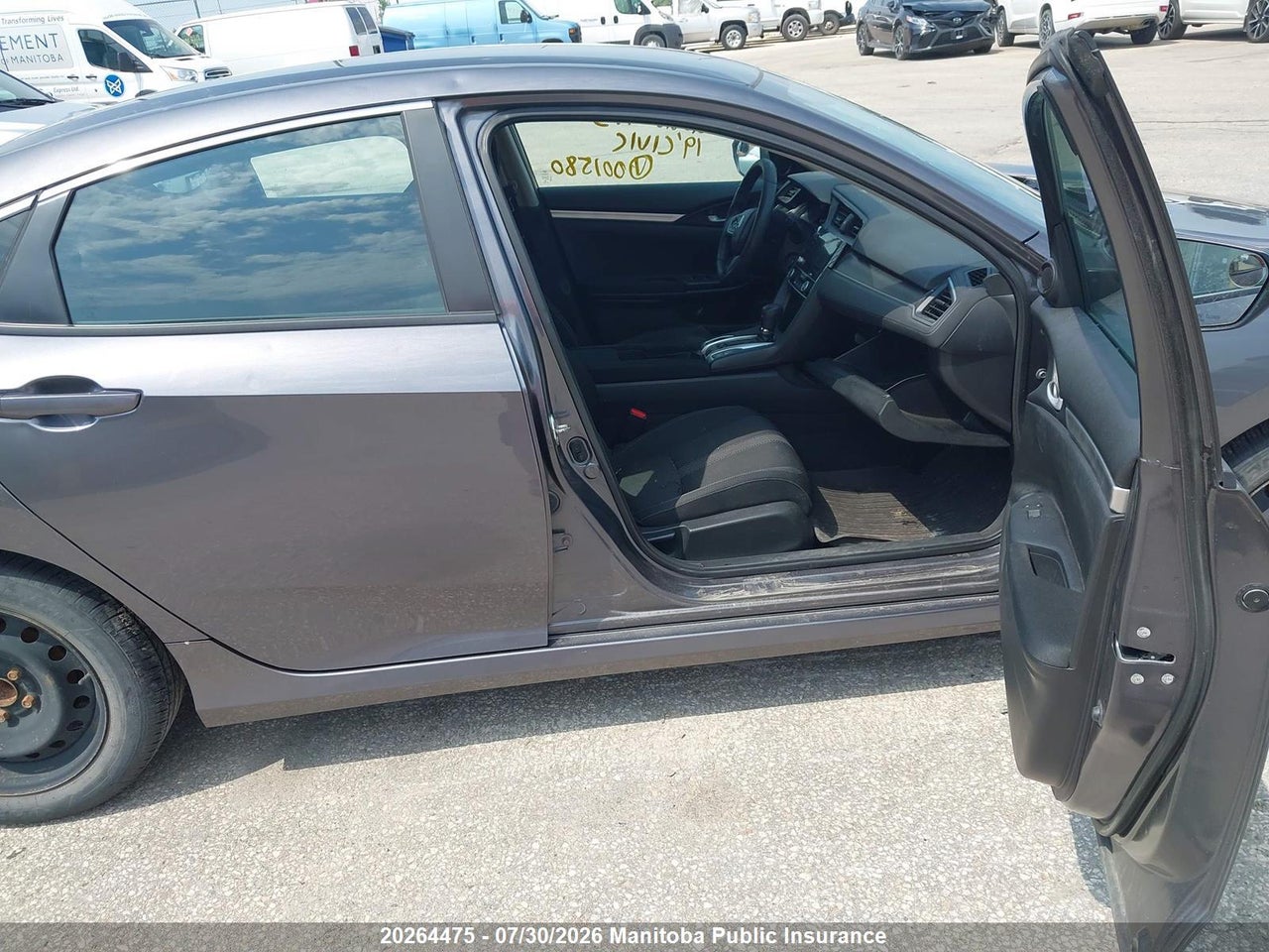 2HGFC2F53KH001580 · 2019 HONDA CIVIC LX · 5/16
