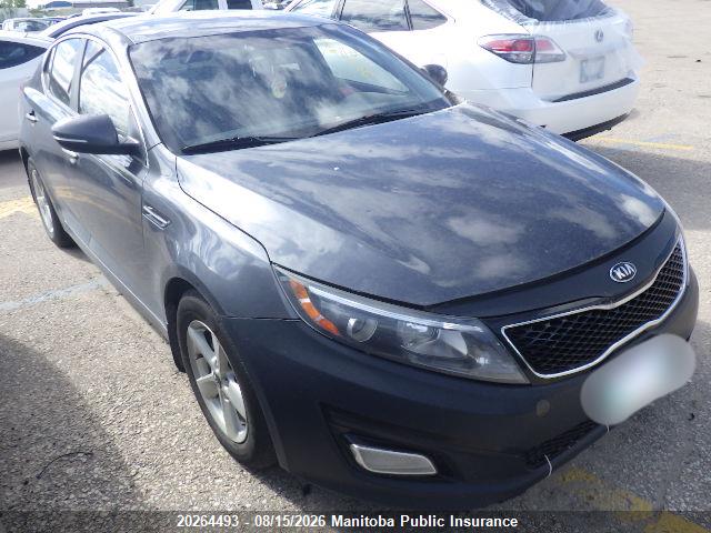 KNAGM4A79E5485350 · 2014 KIA OPTIMA LX