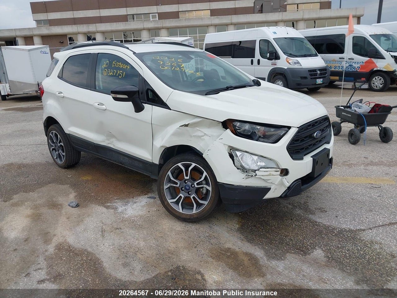 MAJ6S3JL2LC327751 · 2020 FORD ECOSPORT SES