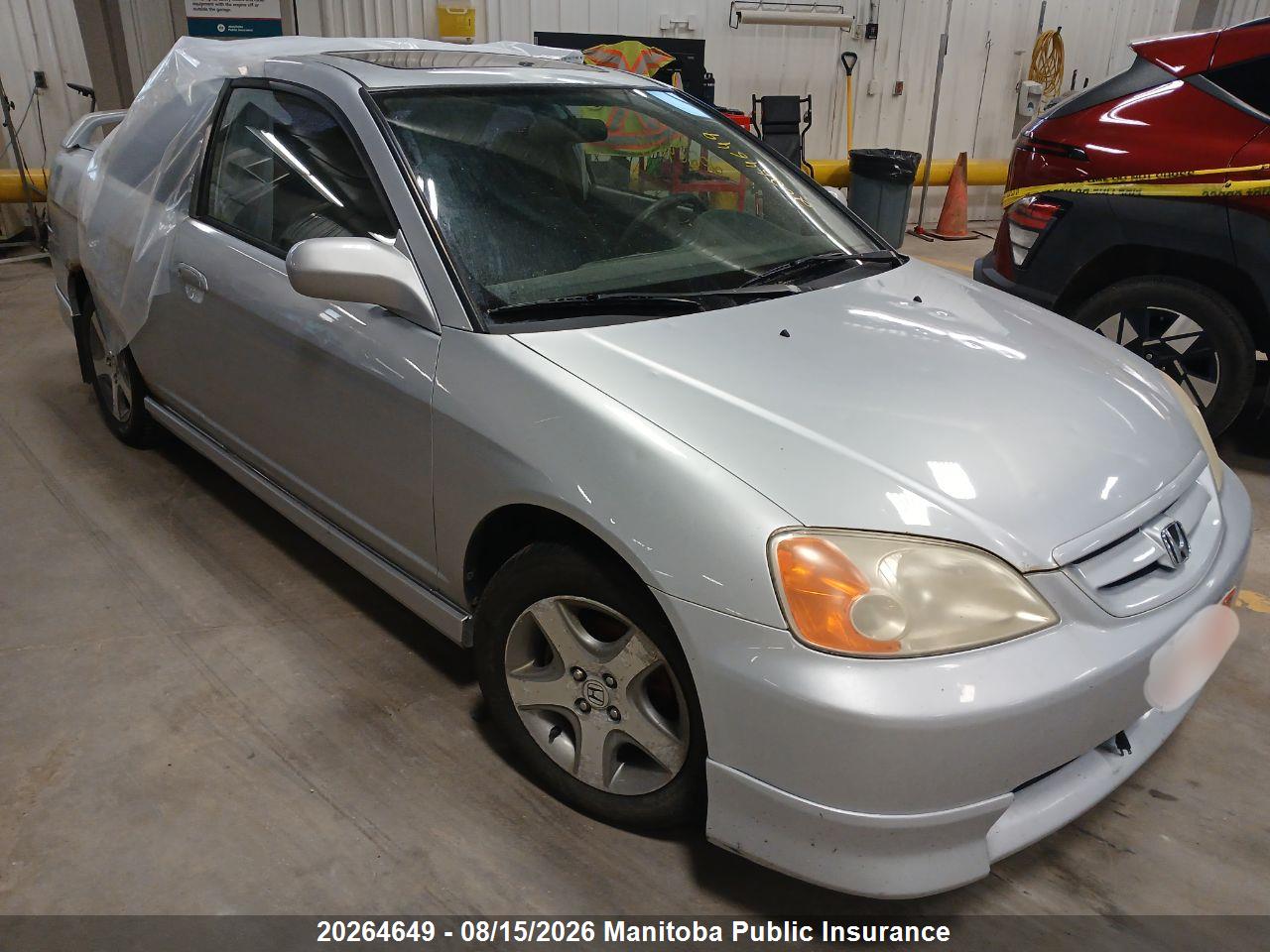2002 HONDA CIVIC SI