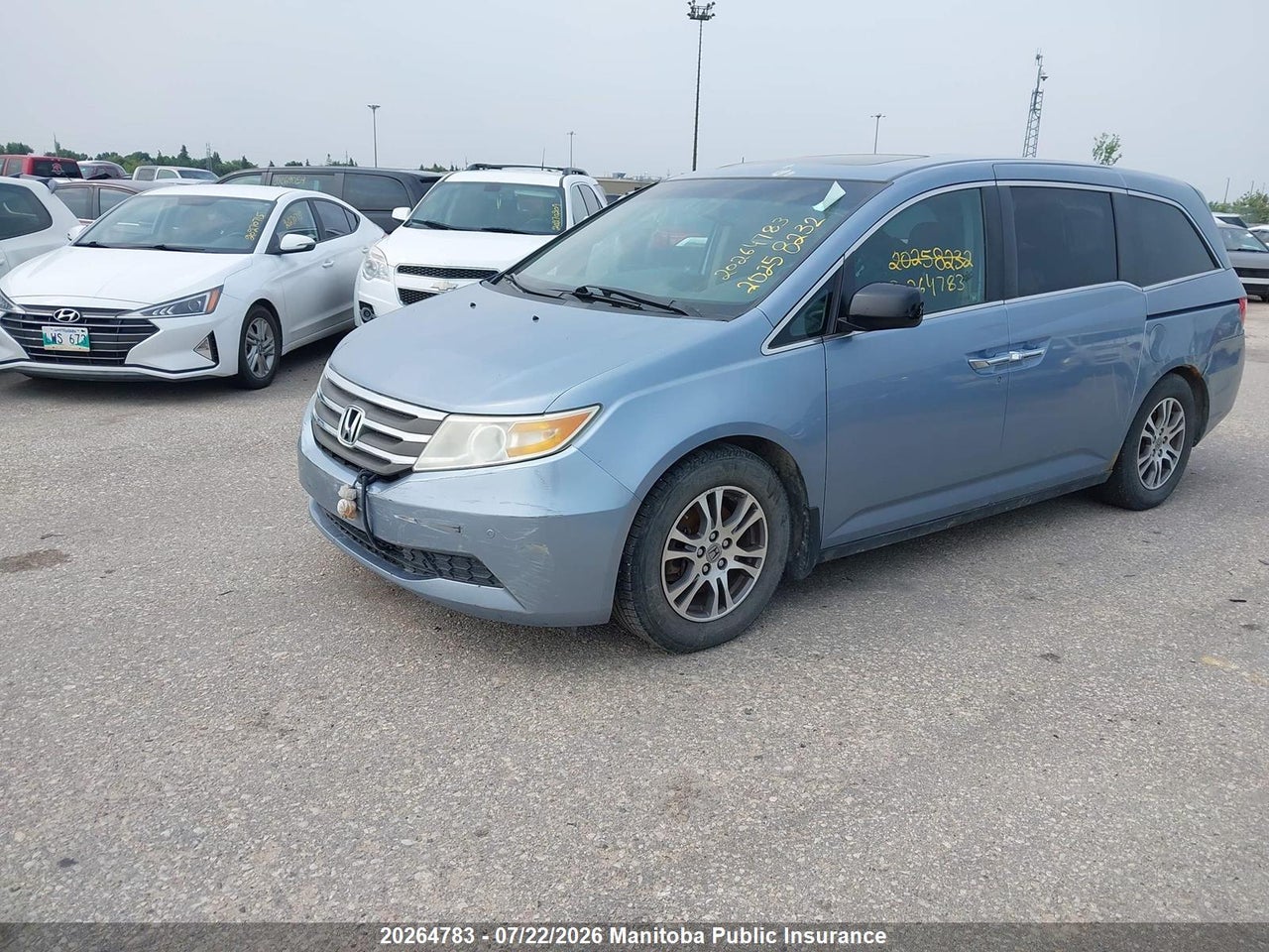 5FNRL5H61BB503562 · 2011 HONDA ODYSSEY EX-L · 2/16