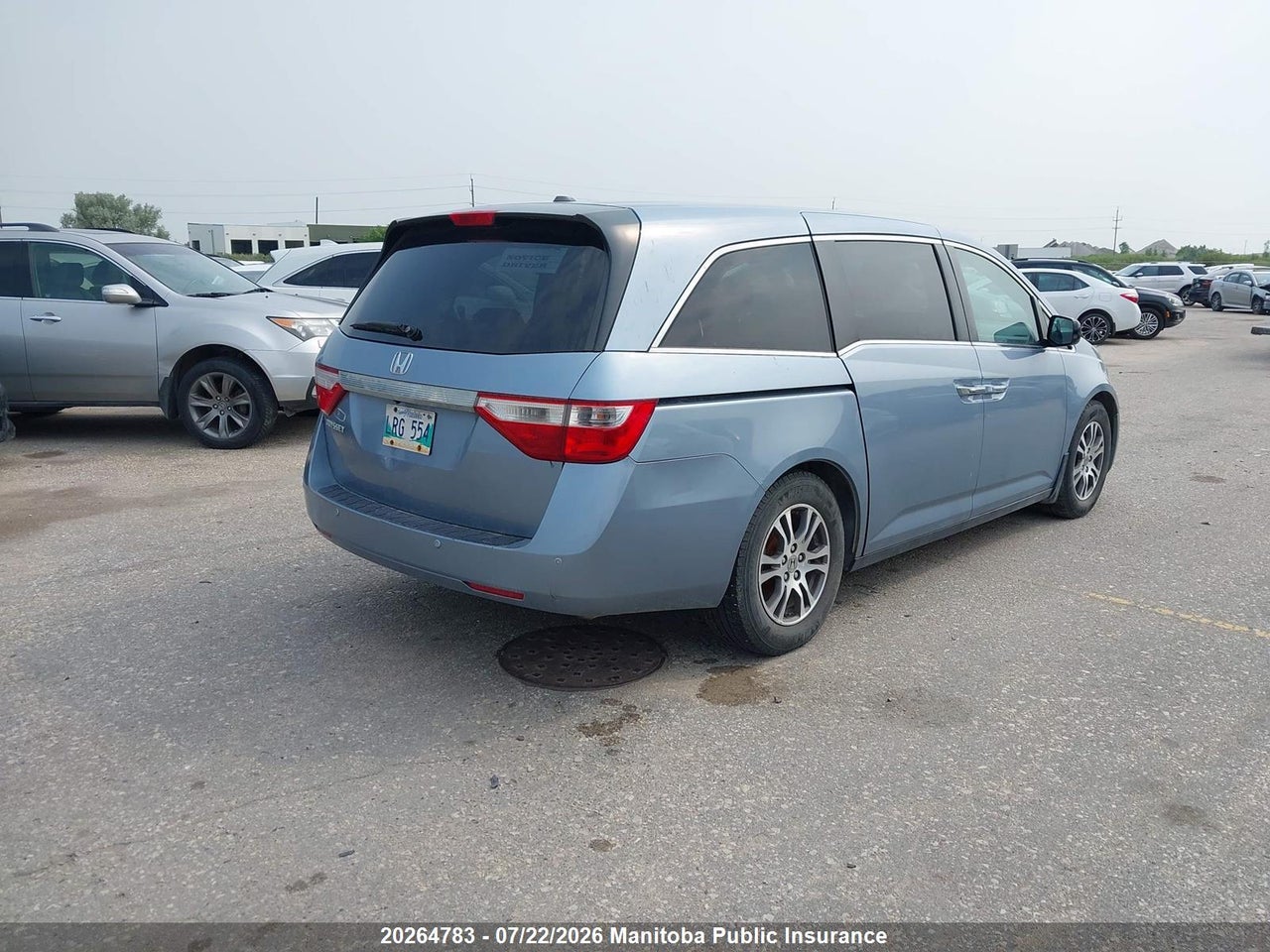 5FNRL5H61BB503562 · 2011 HONDA ODYSSEY EX-L · 4/16
