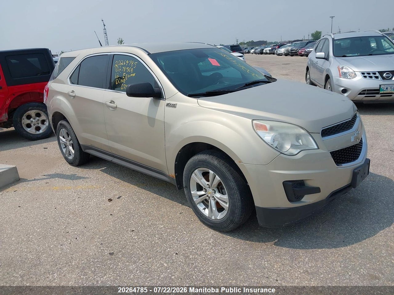 2GNALBEKXC6278568 · 2012 CHEVROLET EQUINOX LS