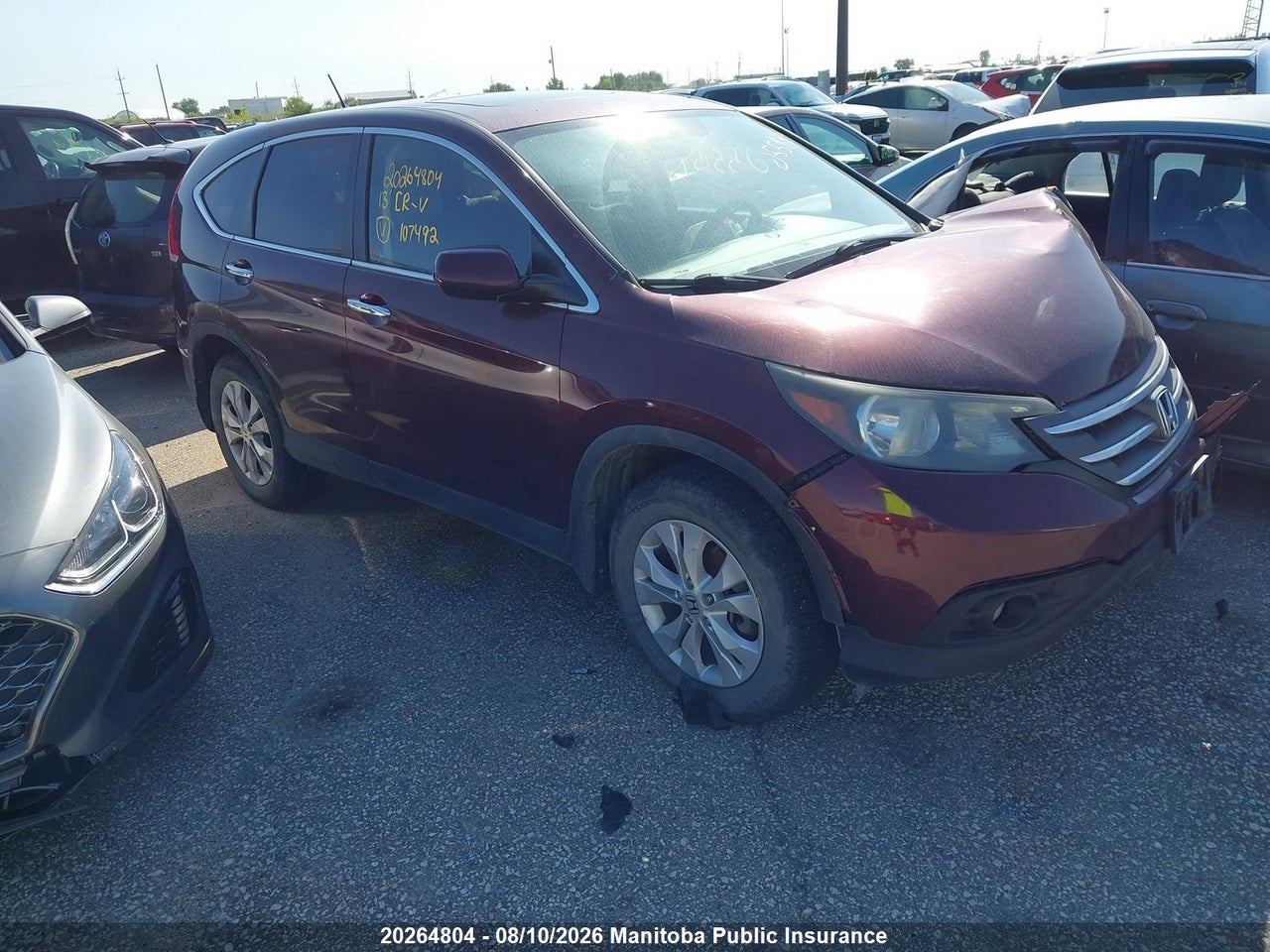 2HKRM4H55DH107492 · 2013 HONDA CR-V LX
