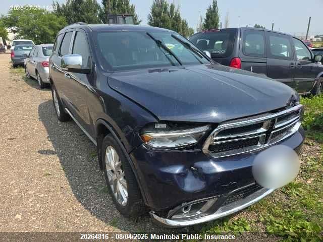 1C4RDJDG8GC424429 · 2016 DODGE DURANGO LIMITED