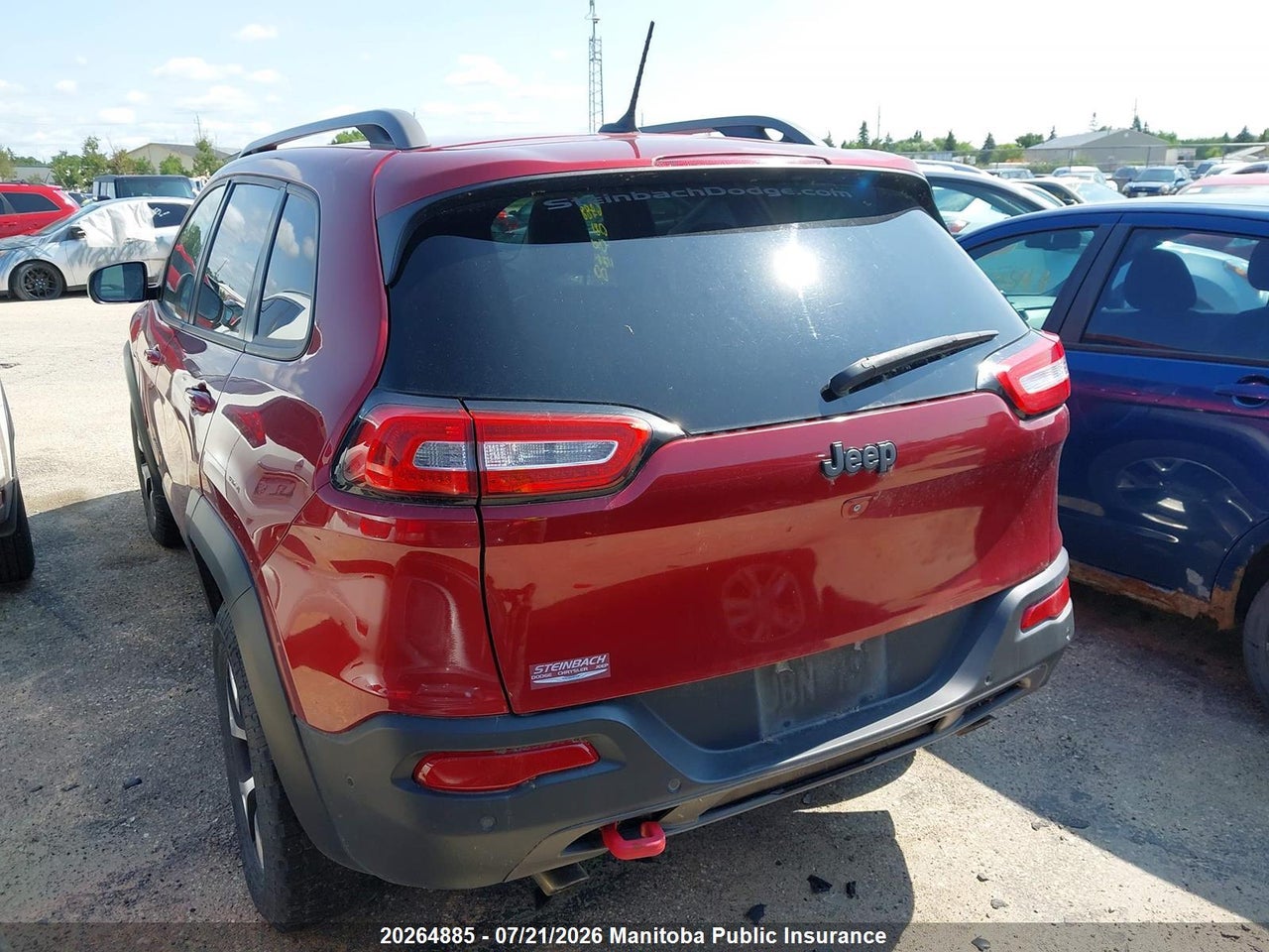 1C4PJMBS4EW171081 · 2014 JEEP CHEROKEE TRAILHAWK · 3/16