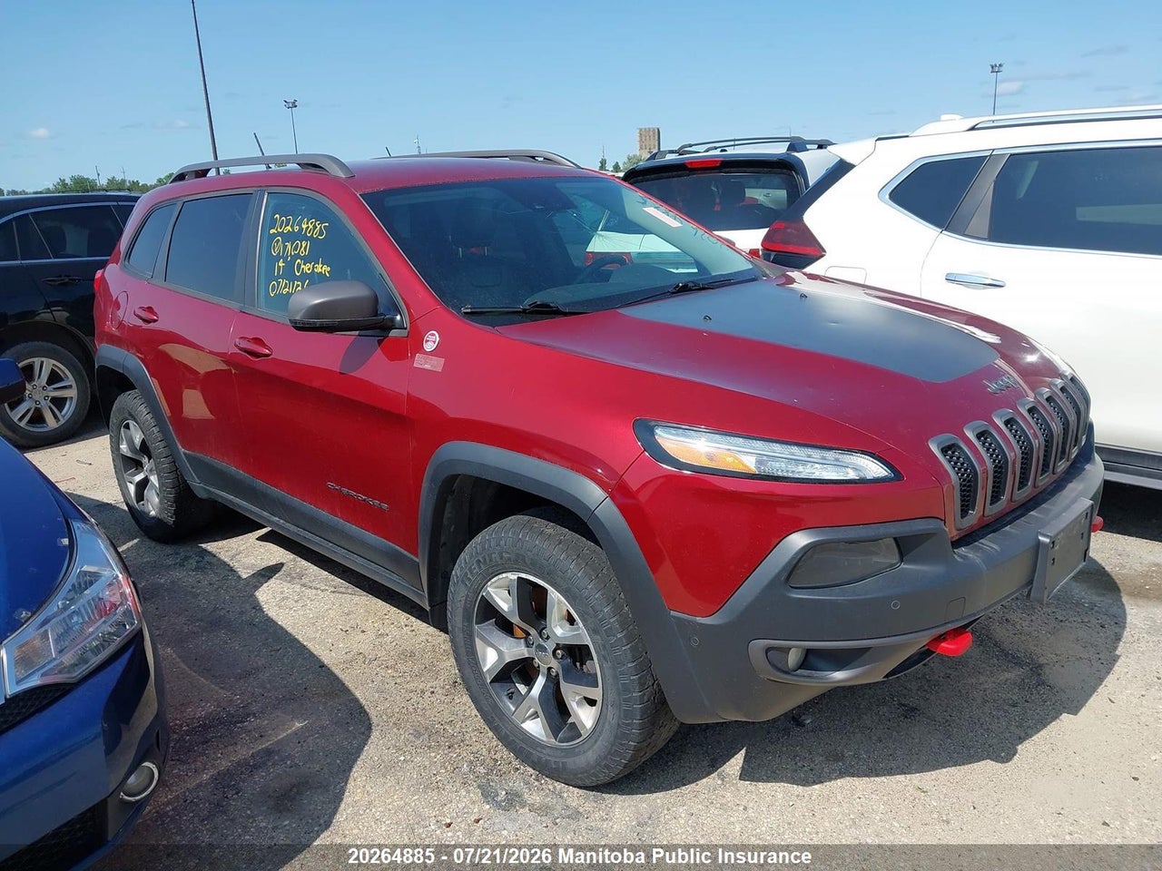1C4PJMBS4EW171081 · 2014 JEEP CHEROKEE TRAILHAWK